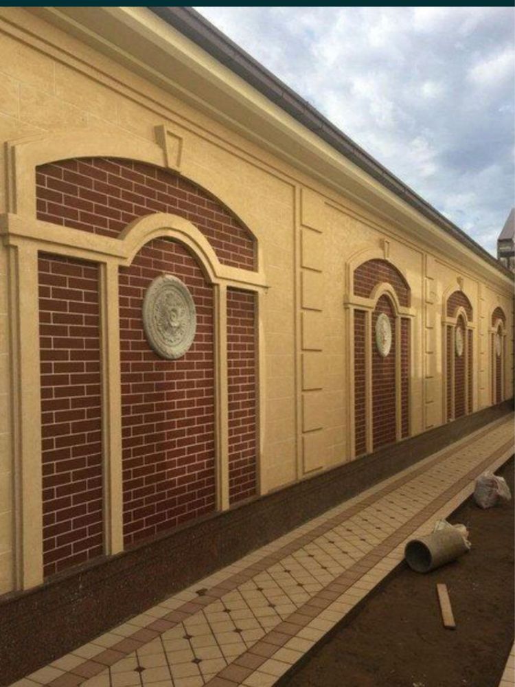 Фасад Травертин ва Минералка