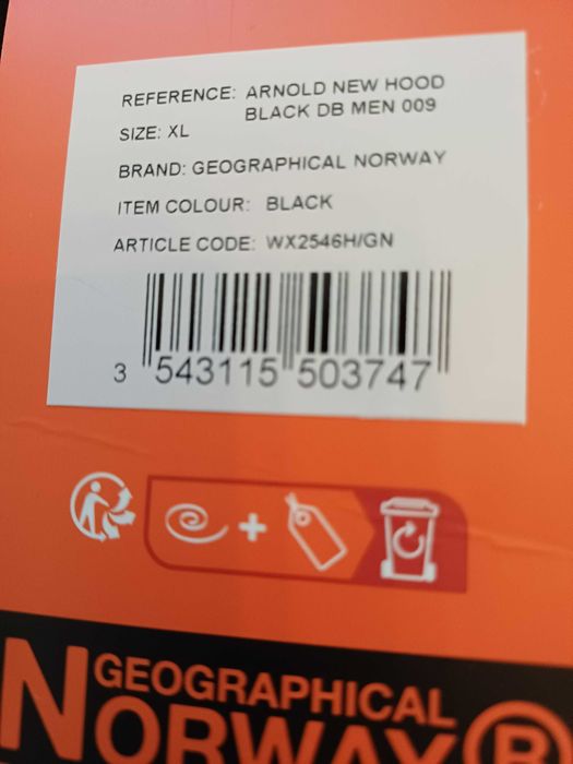 Geaca Geographical Norway XL