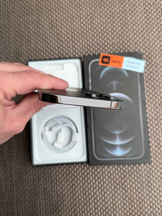 256Gb! iPhone 12 Pro MAX  Лизинг от 22лв/м Graphite черен изплащане