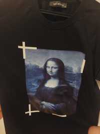 Tricou off white mona lisa