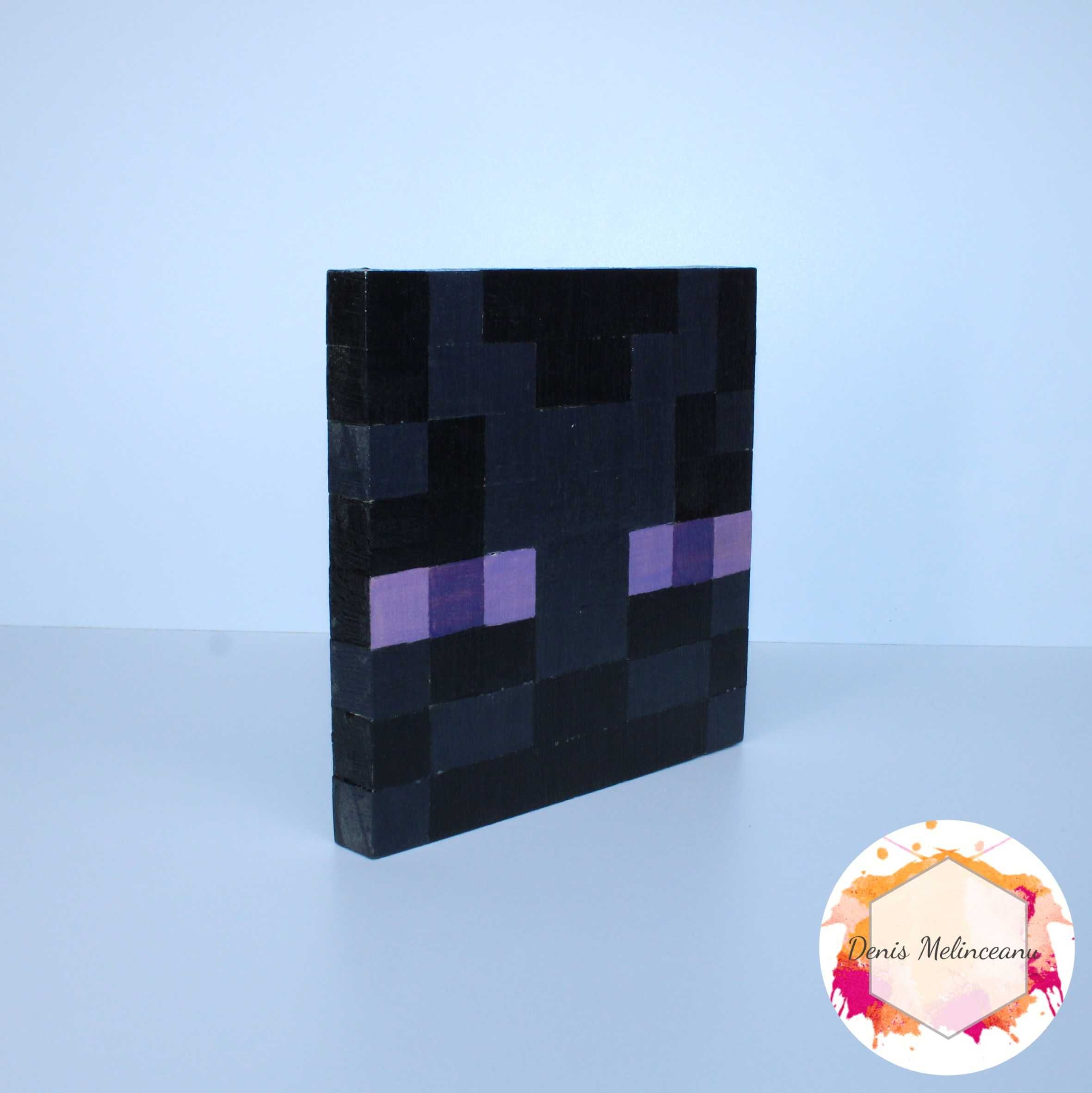 Figurină din lemn ENDERMAN Minecraft