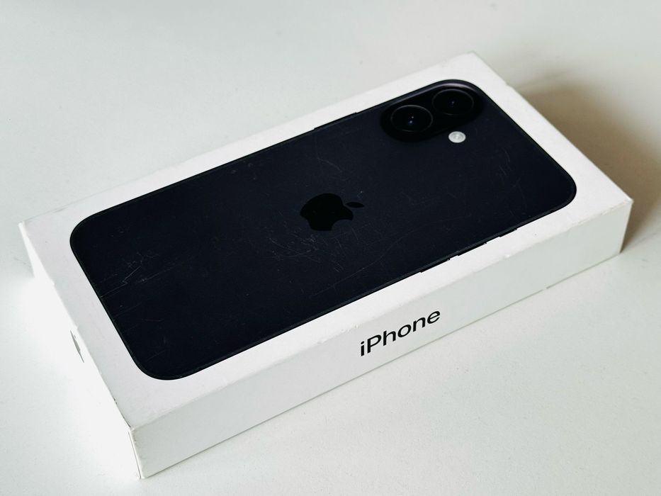 НОВ! Iphone 16 Plus 512GB Black Гаранция 1 година
