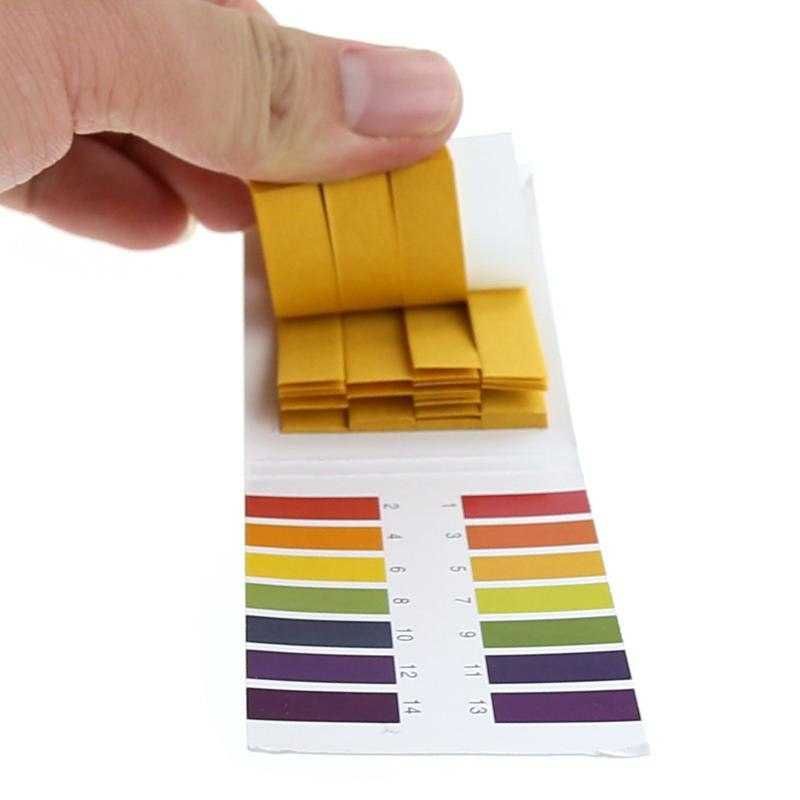Хартиени ленти за измерване на PH на урина, слюнка, течности