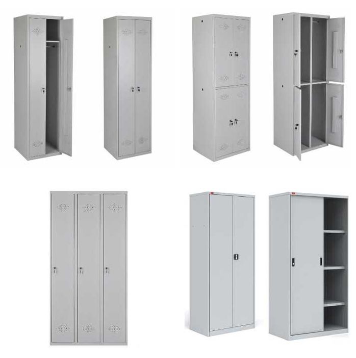 Металлические Шкафы для Раздевалки. Офисная мебель Стеллажи разборные