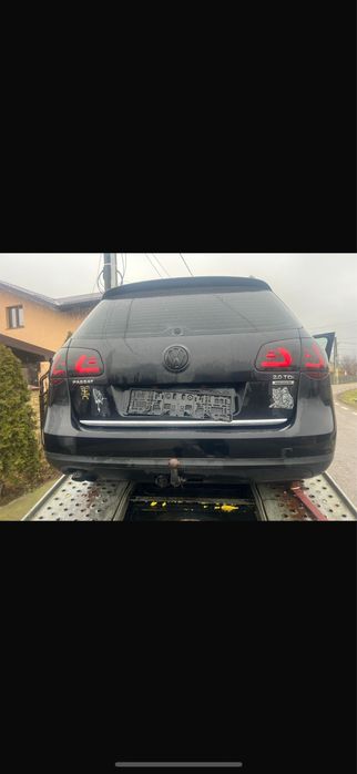 Hayon negru lc9x bara spate carlig tractare vw passat b6 break