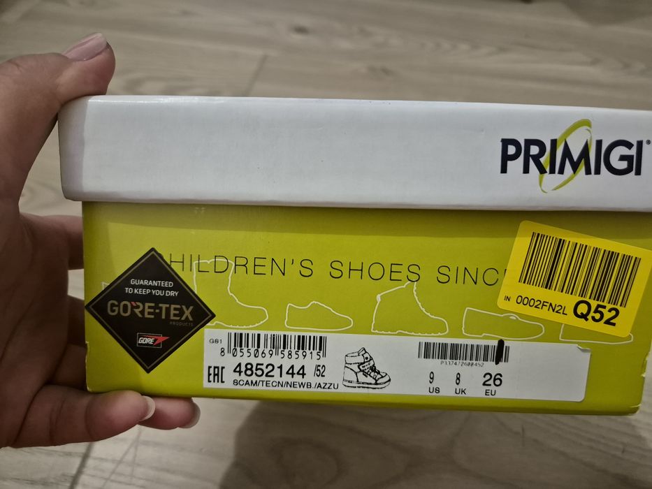 Ghete Primigi piele si lână marimea 26 fetite