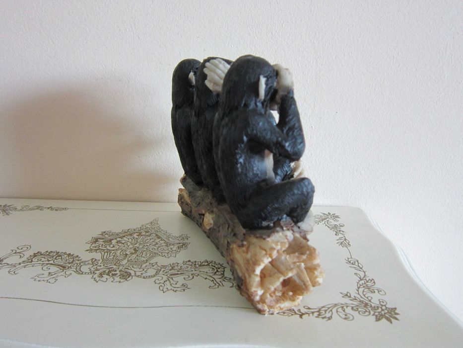 cadou deosebit 3 maimute intelepte Legea de Aur  Germania 1980