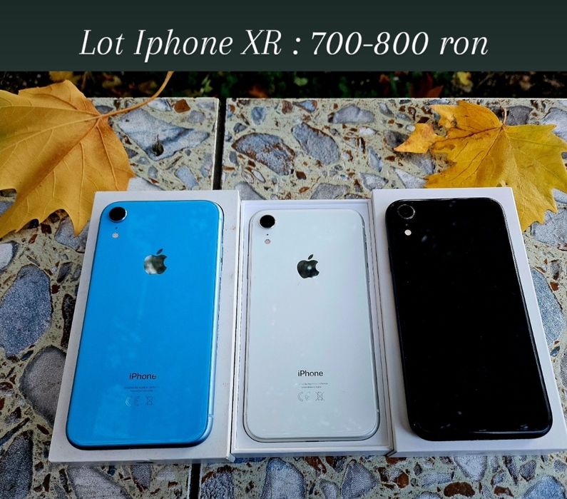 Iphone XR ( blue, white, black )