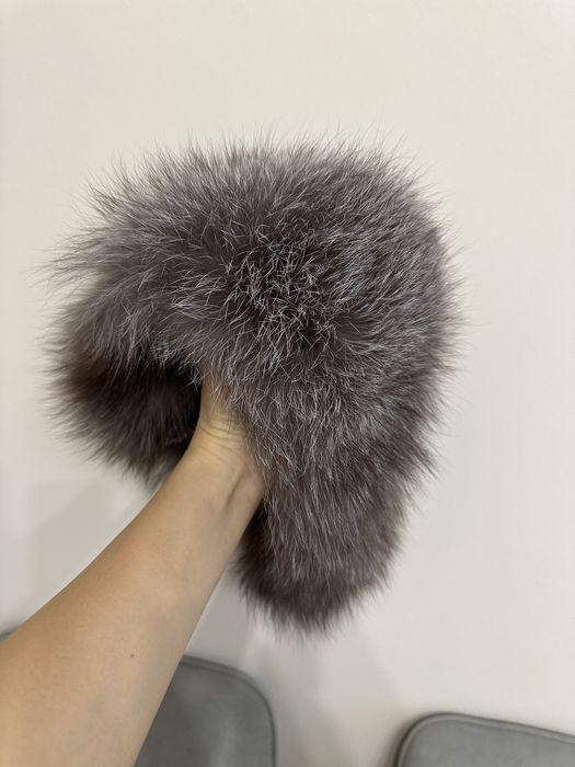 Шапка чернобурка