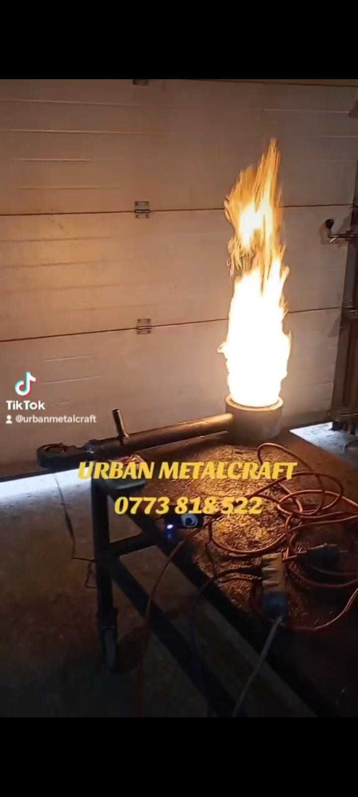 PROMOTIE!! Pachet arzator ulei uzat 40 kw cu ventilator (ulei ars/CLU)
