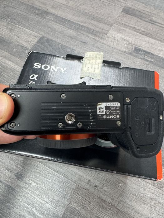 Sony A7 II с проблем в затвора.