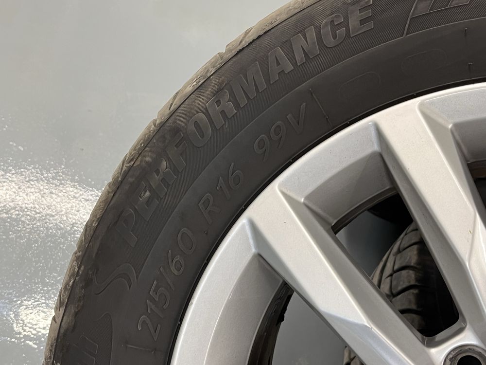 Джанти с летни гуми за VW 5x112 R 16 Original