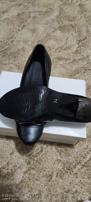 Дамски обувки от естествена кожа N34