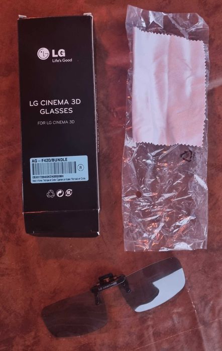 Ochelari 3D LG cu clipsare - AG-F420