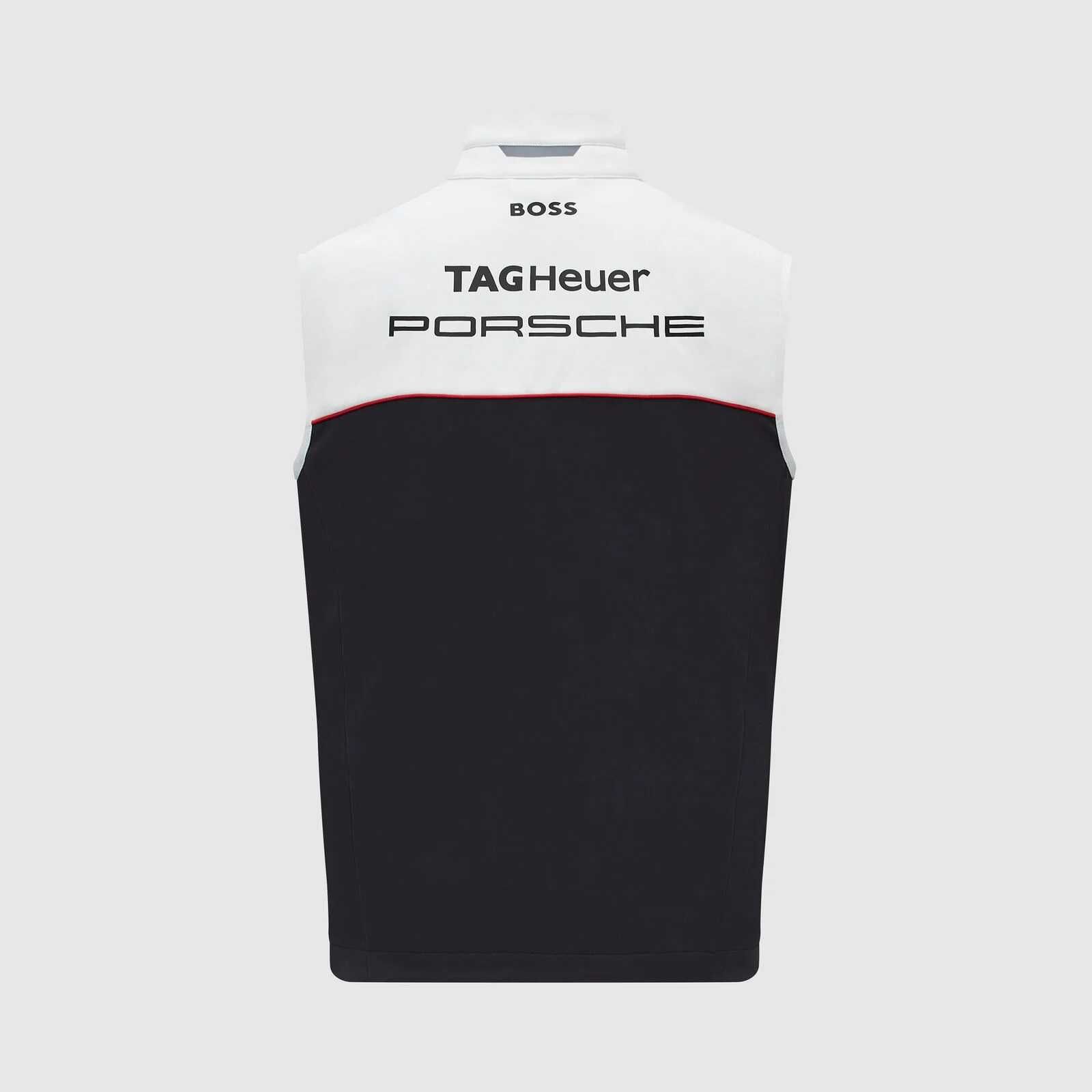Porsche Motorsport x Boss Softshell Vest - Оригинален мъжки елек L