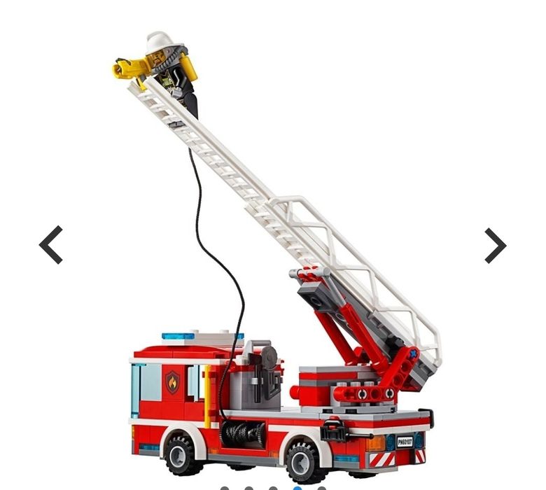 Lego City Camion de pompieri cu scara 60107