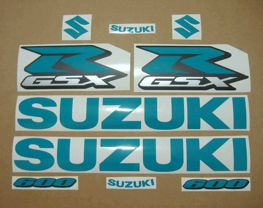 Стикери Сузуки 600 различни цветове GSXR Suzuki лепенки гсхр емблеми
