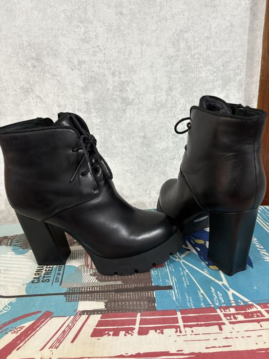 Зимние полусапожки