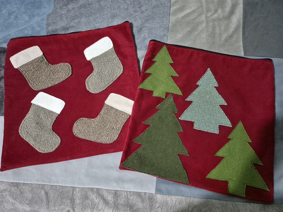 Наволочки на новогодние подушки