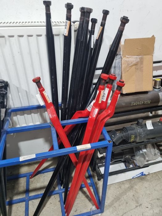 Tepuse tepi dinți pentru furcă gunoi baloti de 1m 10 cm lungime