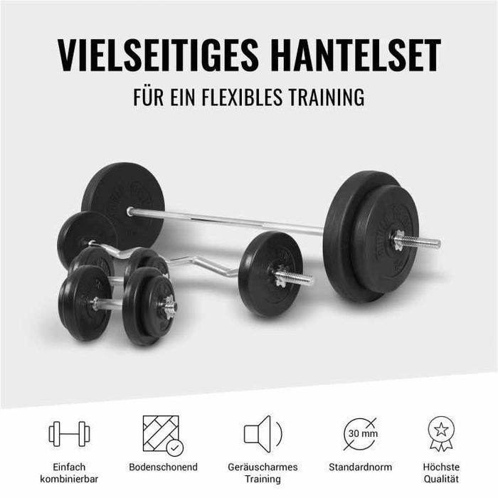 Set banca reglabila + greutati ciment 100 KG + saltea protectoare