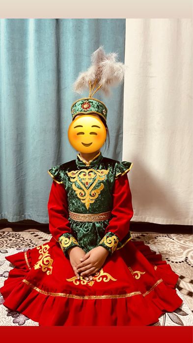 Платье казахское