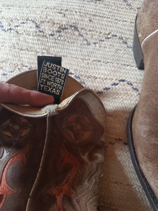 Vintage cizme de cowboy