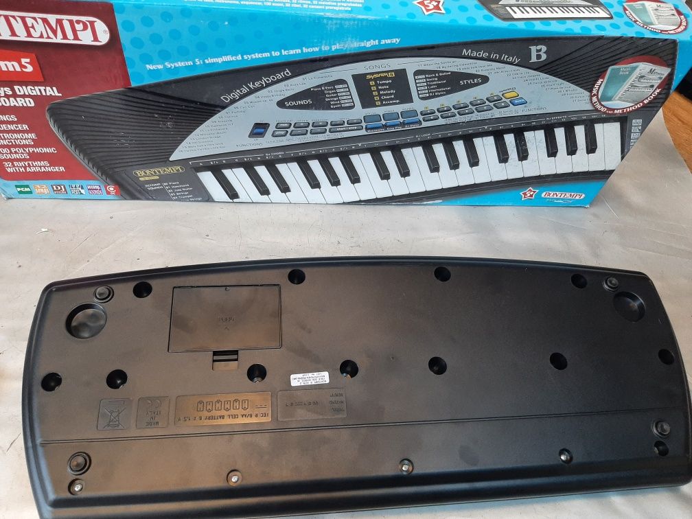 Orgă claviatură de copii DJ style pian pianină electrică made in Italy