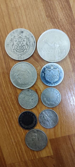 Monede argint românești