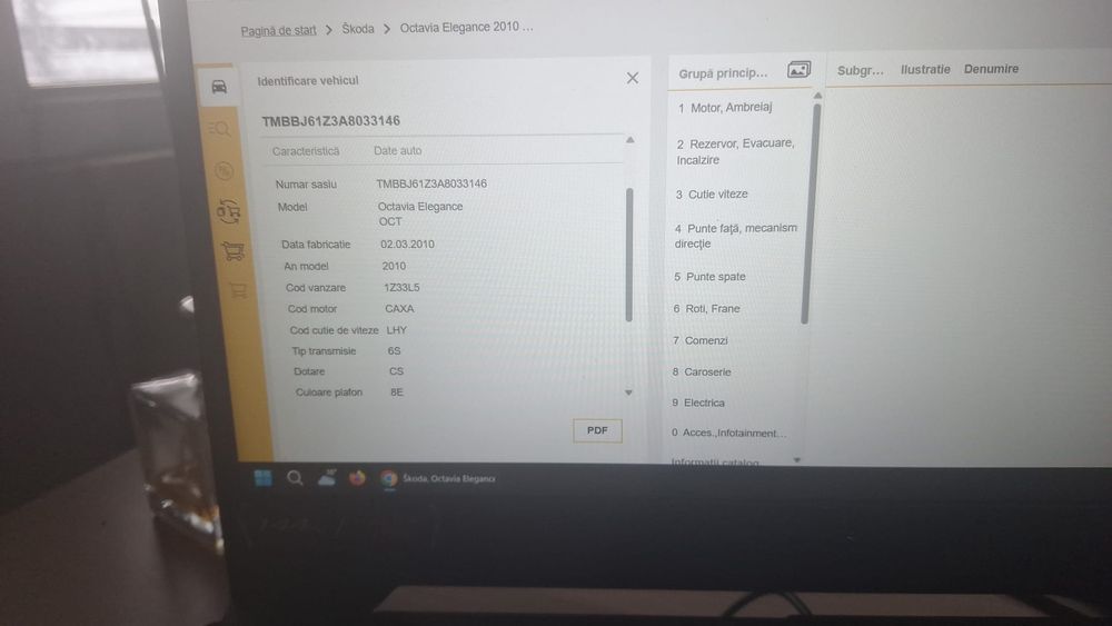 Vând cutie de viteze 6 trepte ! Cod LHY