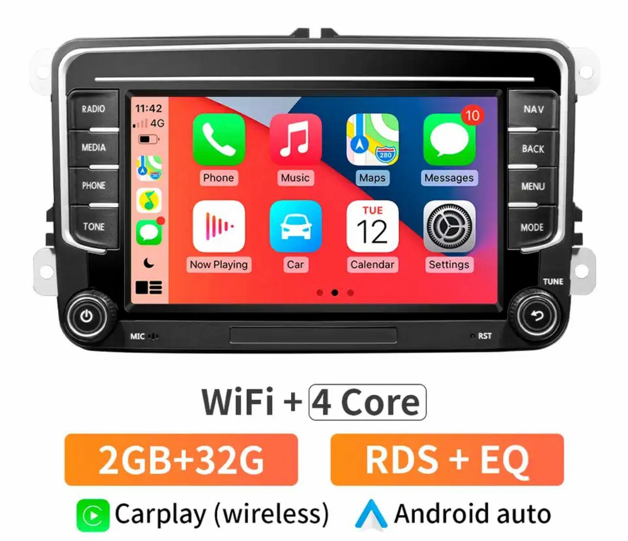 Navigatie Android Volkswagen vw MIB oem CarPlay skoda Seat Passat CC