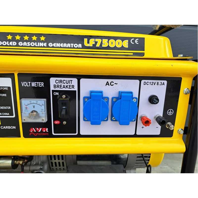 7.5kW Генератор за ток с ел. стартер