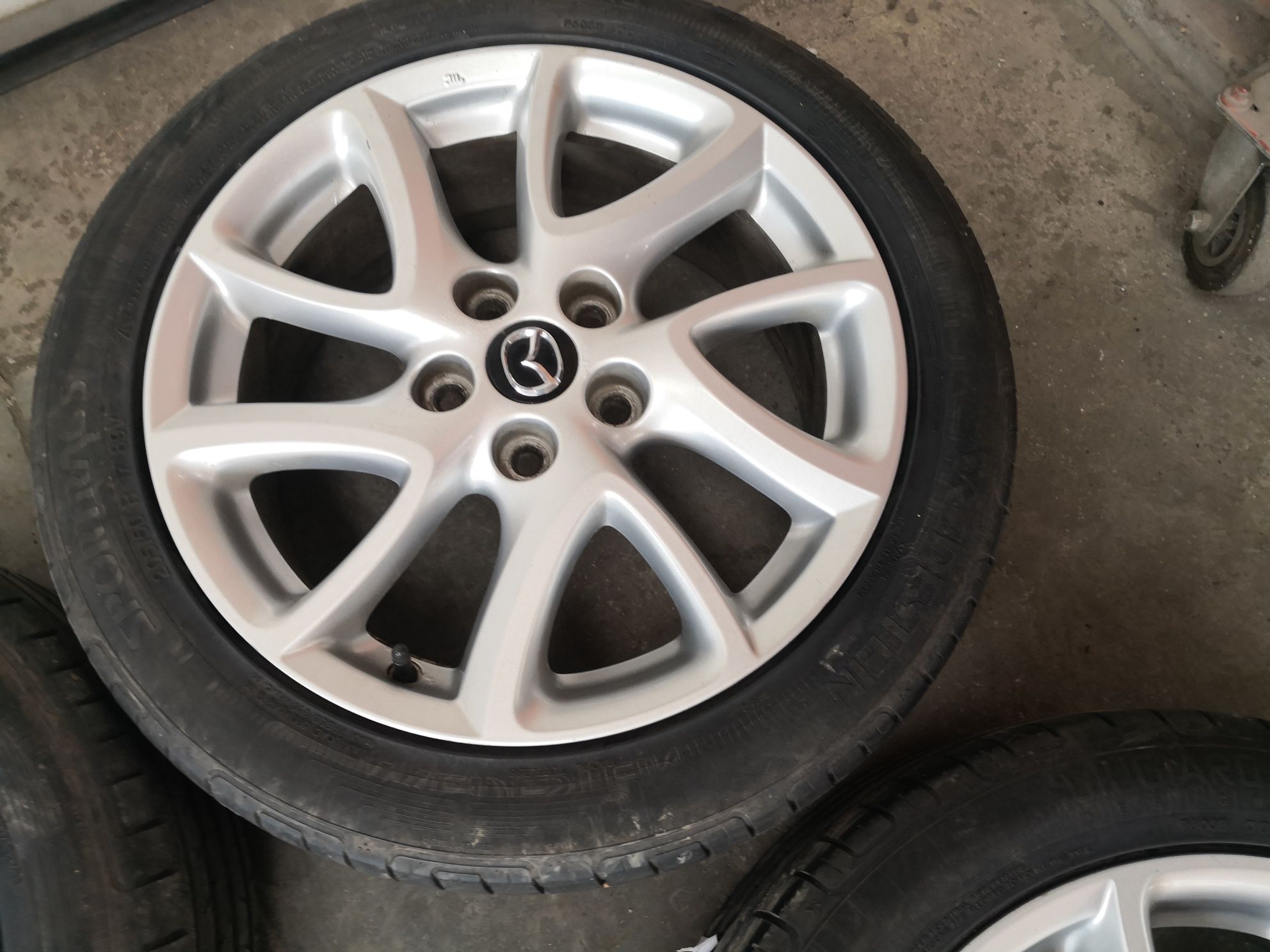 5х114.3 Мазда mazda 5x114.3 17 цола оригинални джанти с датчици
