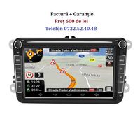 Navigatie GPS 8 inch Volkswagen VW Golf 5/6, Passat B6/7, Jetta/Tiguan