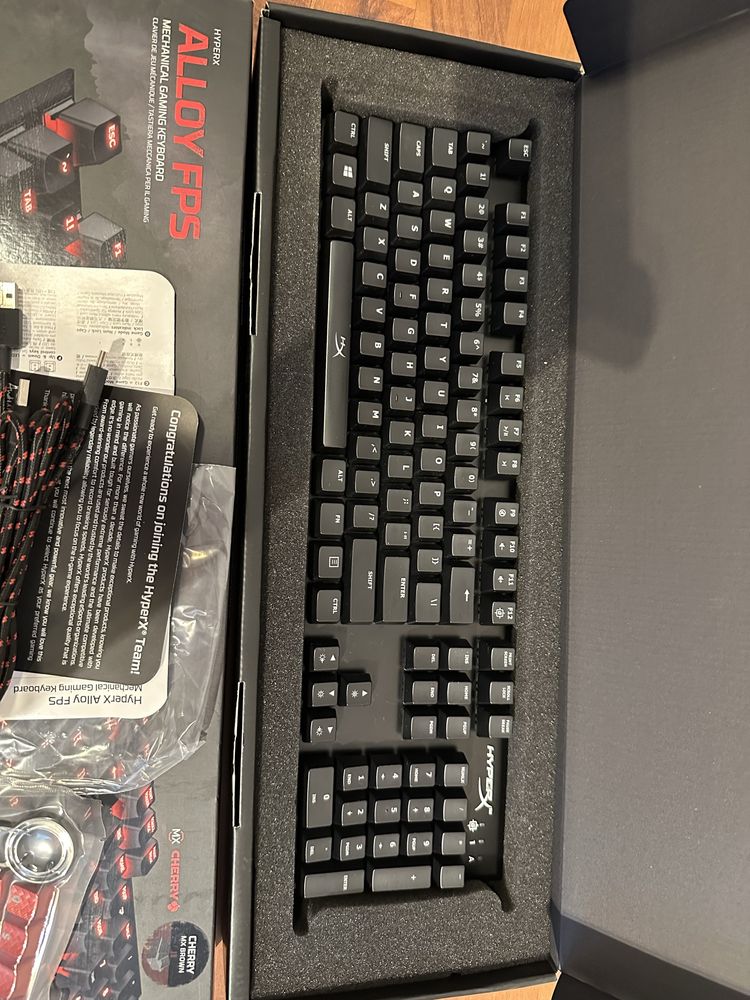 Tastatura mecanica gaming HyperX Alloy FPS, Cherry MX Brown