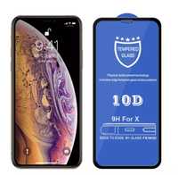 Folie de sticla 10D pentru iPhone 6/7/7P/8/8P/X/XS/XR/XS MAX/11/11PRO