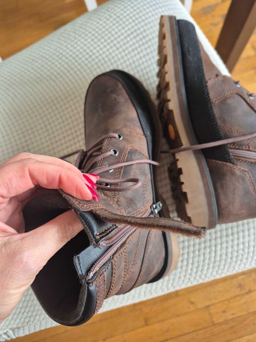 Детски боти Тимбърленд кожени, н-р 36, отлично състояние