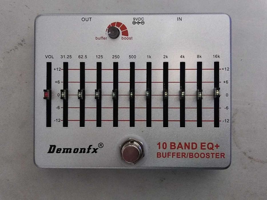 Гитарный педали эффектов, гитарные эффекты примочки и мини микшер