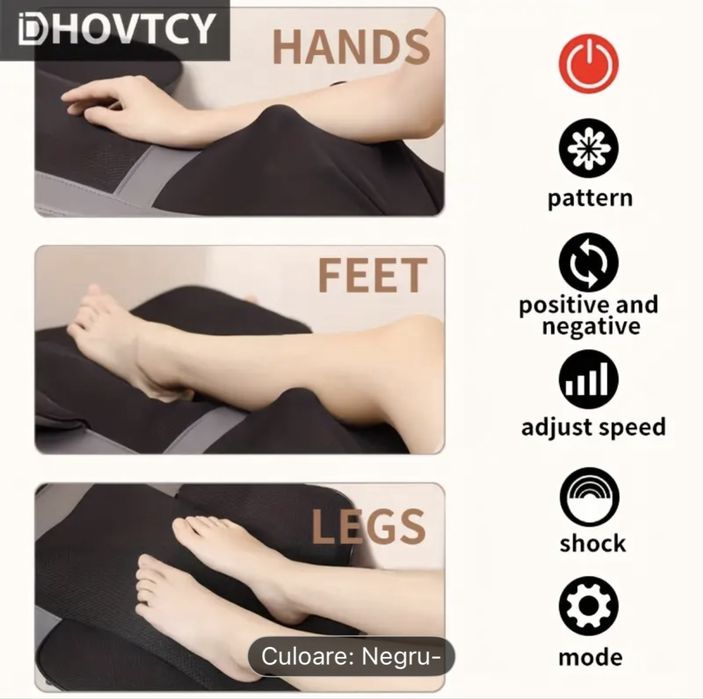 Dhovtcy – Aparat Electric de Masaj pentru Spate cu Căldură