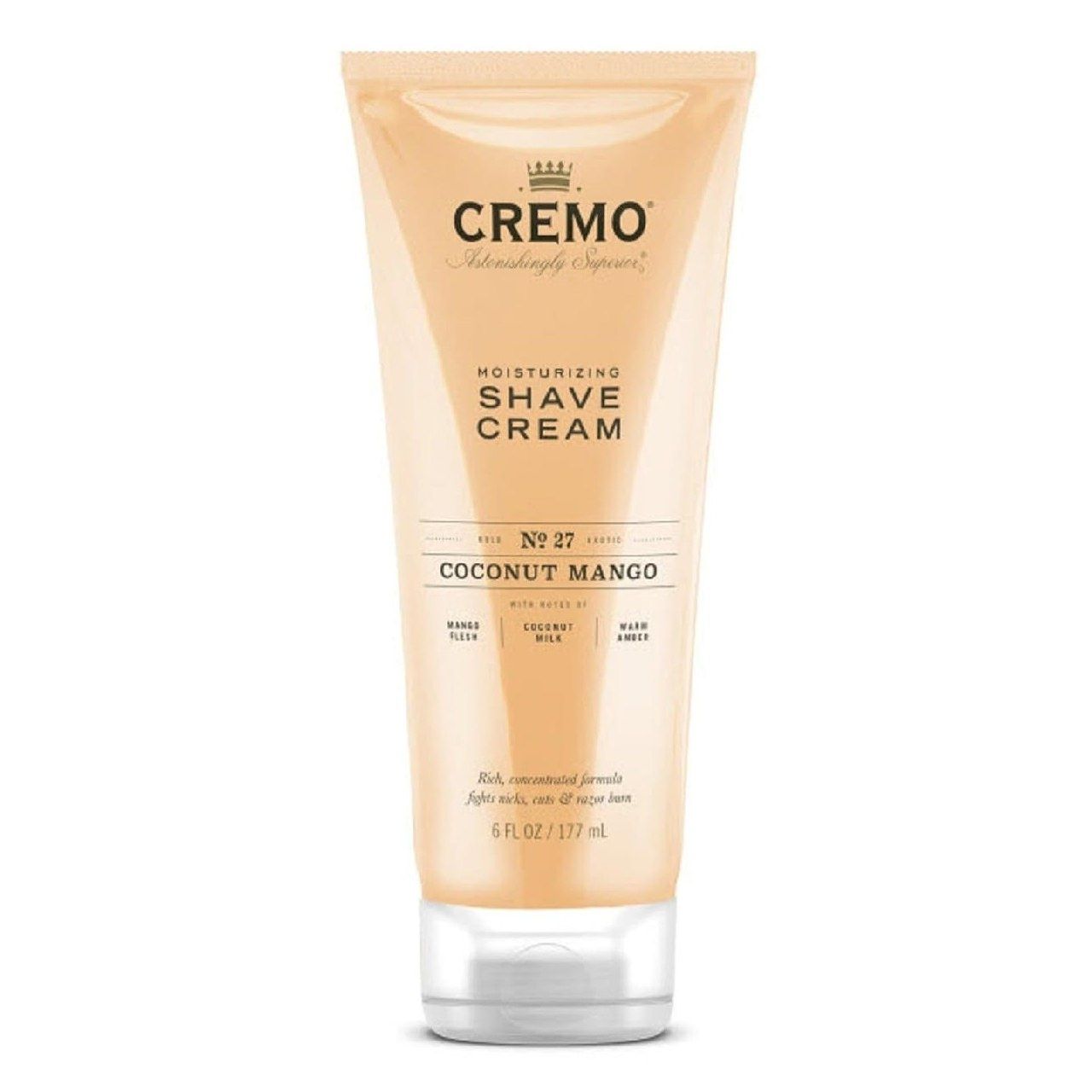 Увлажняющий крем для бритья Cremo Coconut Mango