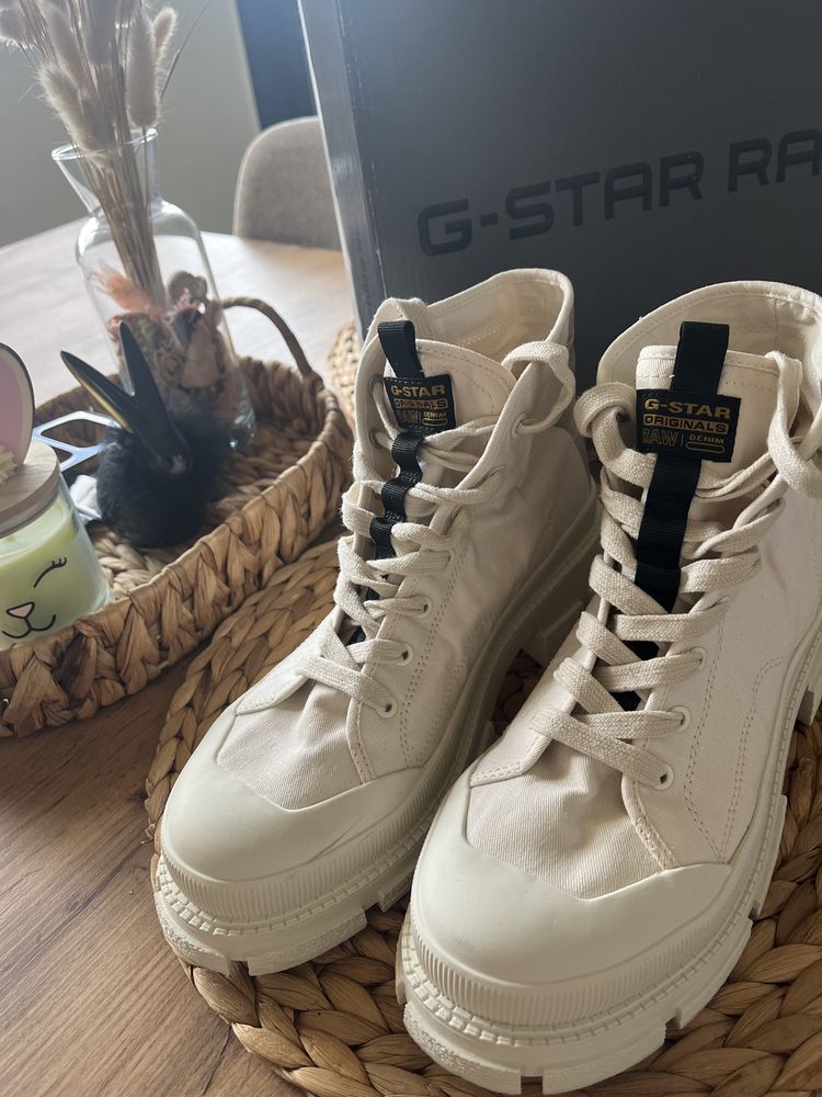 Високи кецове G-Star Raw Aefon Ii Mid в бежово