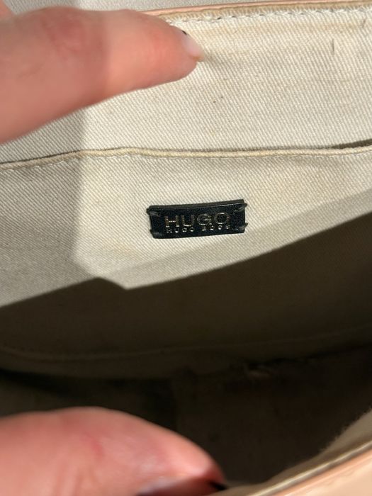 Geantă Hugo Boss din piele