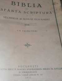 Vand biblie veche, anul 1931,limba romana.