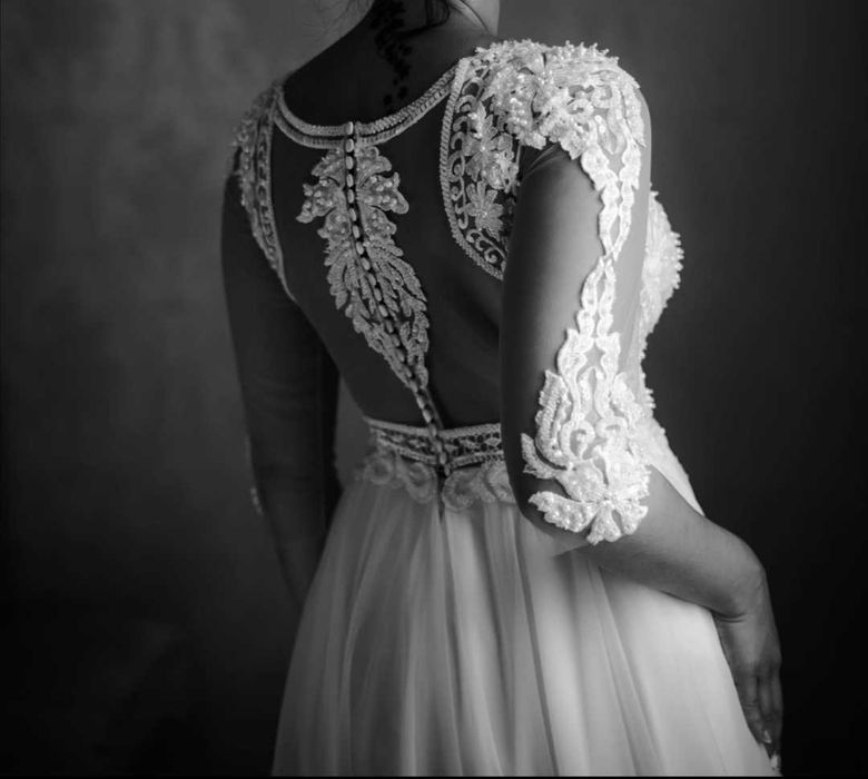 Rochie de mireasa A-line marca "ELEGANCE"
