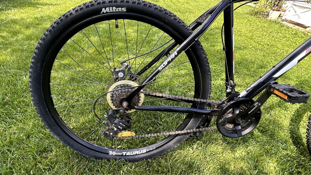 Bicicleta Mtb Afisport Supra Spot - 27.5 Inch, M, Neagra