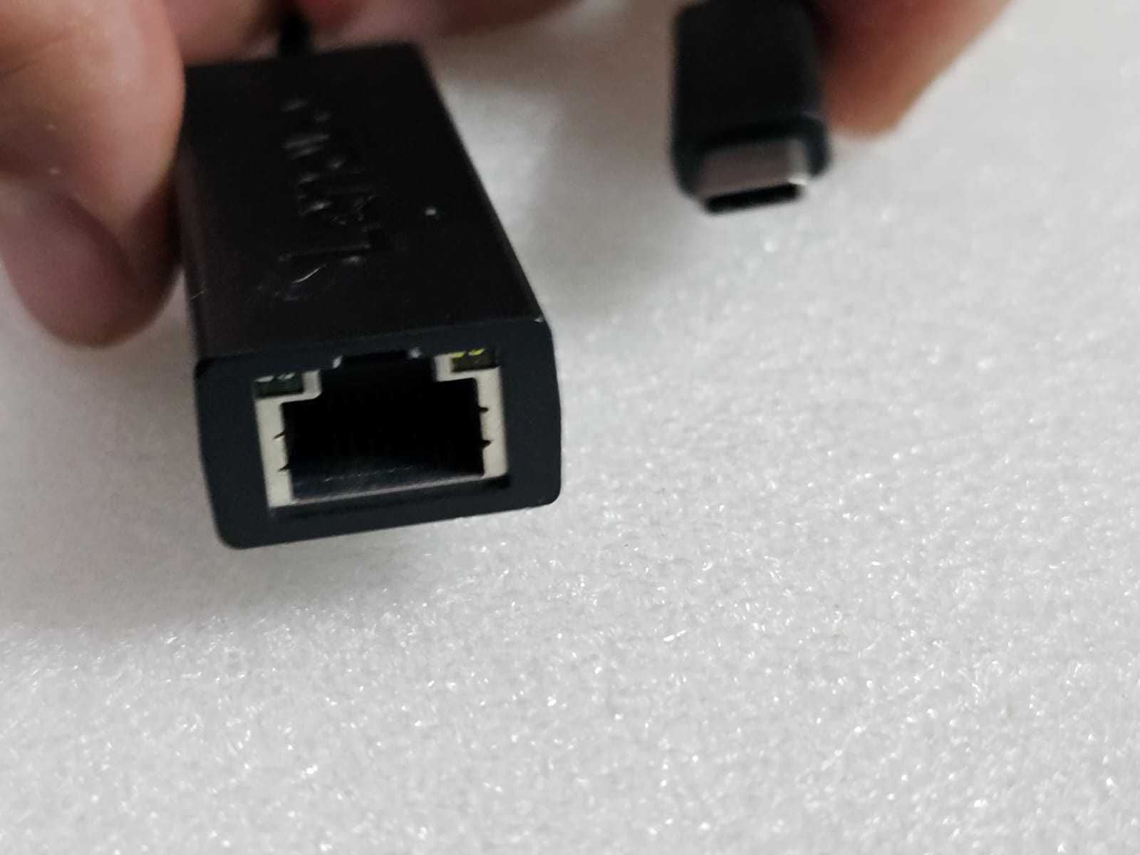 Placa de retea externa RJ45 Gigabit 100/1000Mbs Lenovo la USB-C