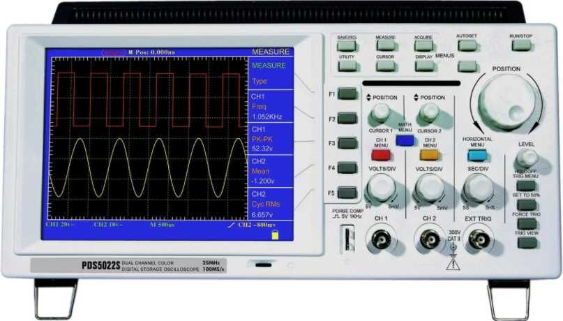 Osciloscop digital Owon PDS5022S doua canale 25 MHz si 100 MSa/s