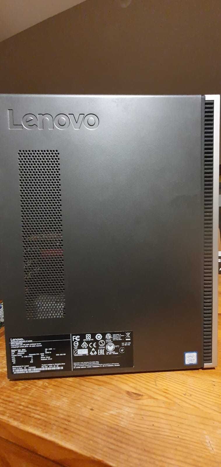 PC Lenovo Ideacentre I3 8100 - RTX 1050Ti +monitor 19" SONY