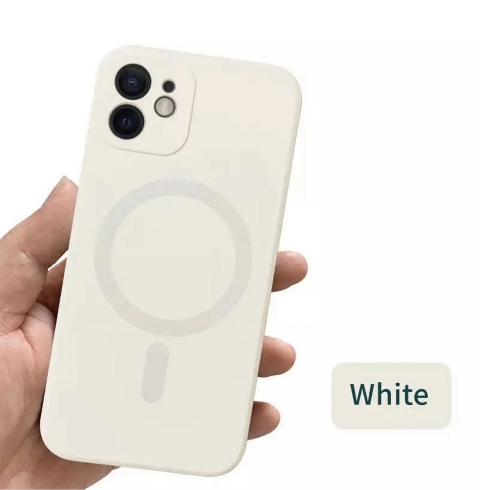 Iphone 11/12/13/14/PRO/MAX - Husa Magsafe TPU Interior Fin Prot Camera