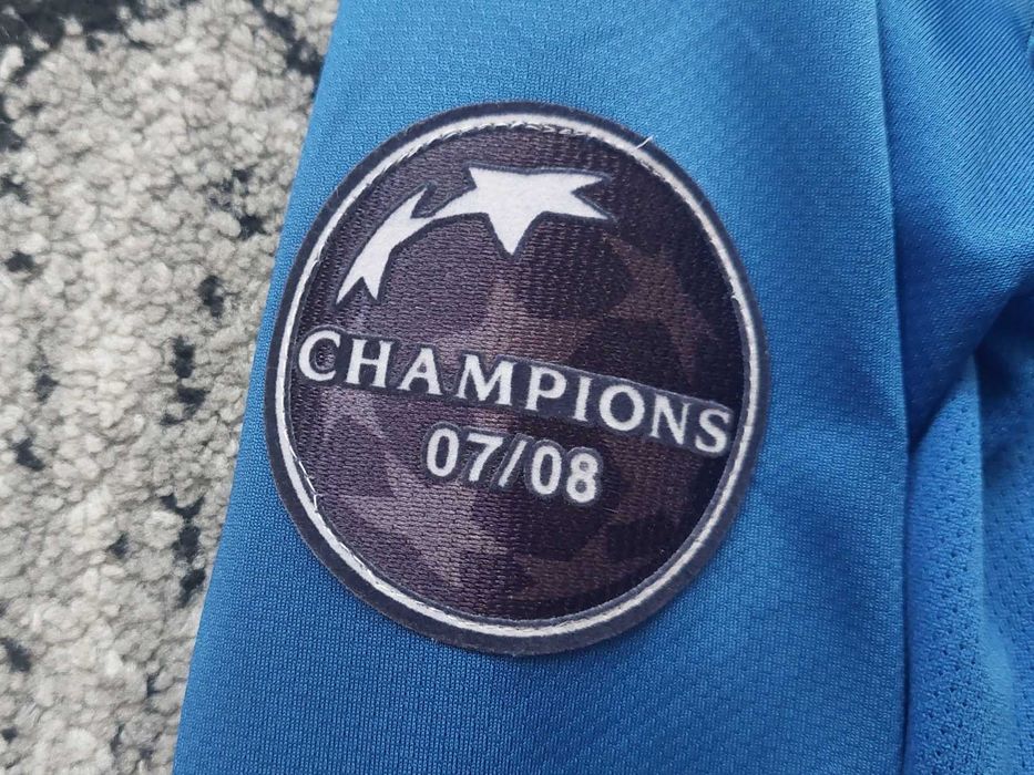 Tricou Manchester United 2007/08 away Champions league,Ronaldo 7#